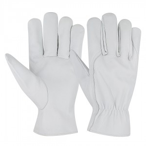 CE Approved Men's Lined Leather Driving Gloves