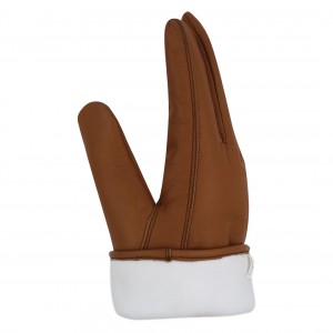 Brown Leather Driver Gloves